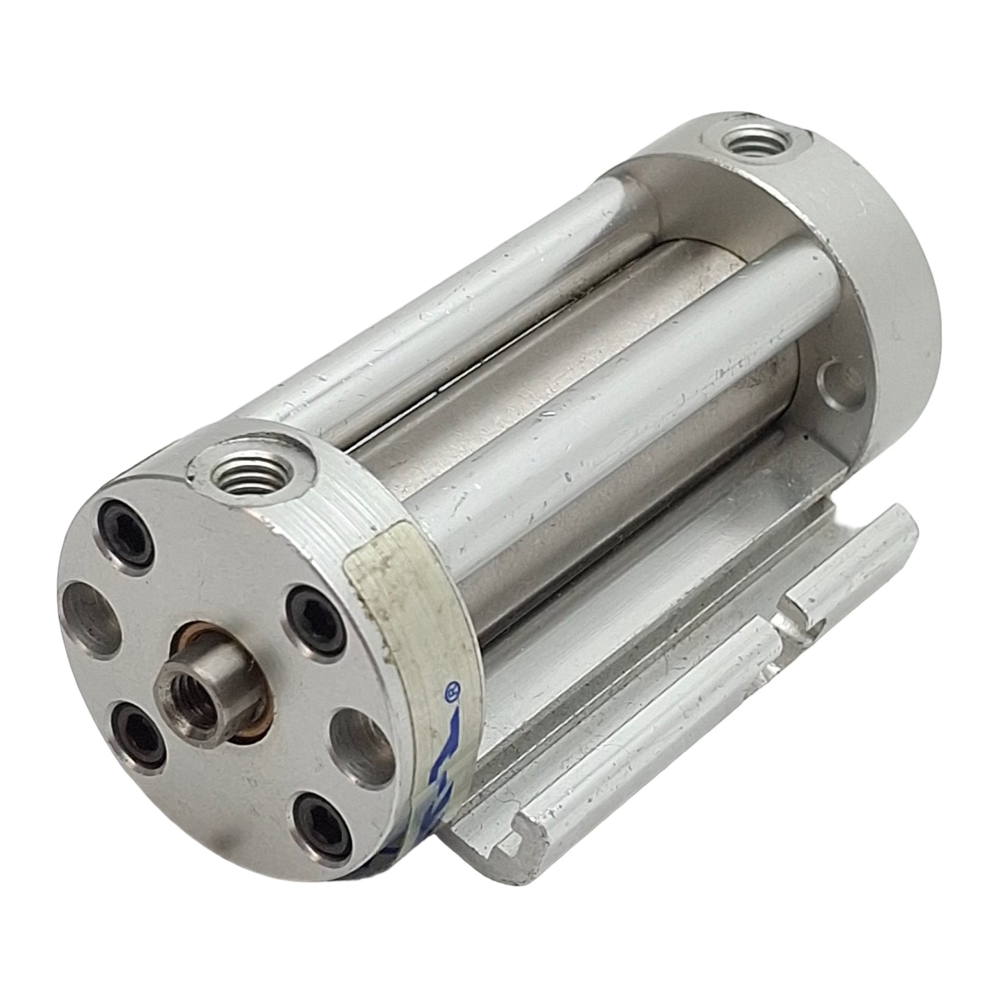Used Bimba FO-021-M Flat-I Pneumatic Cylinder, ø9/16in Bore, 1in Stroke, #10-32UNF