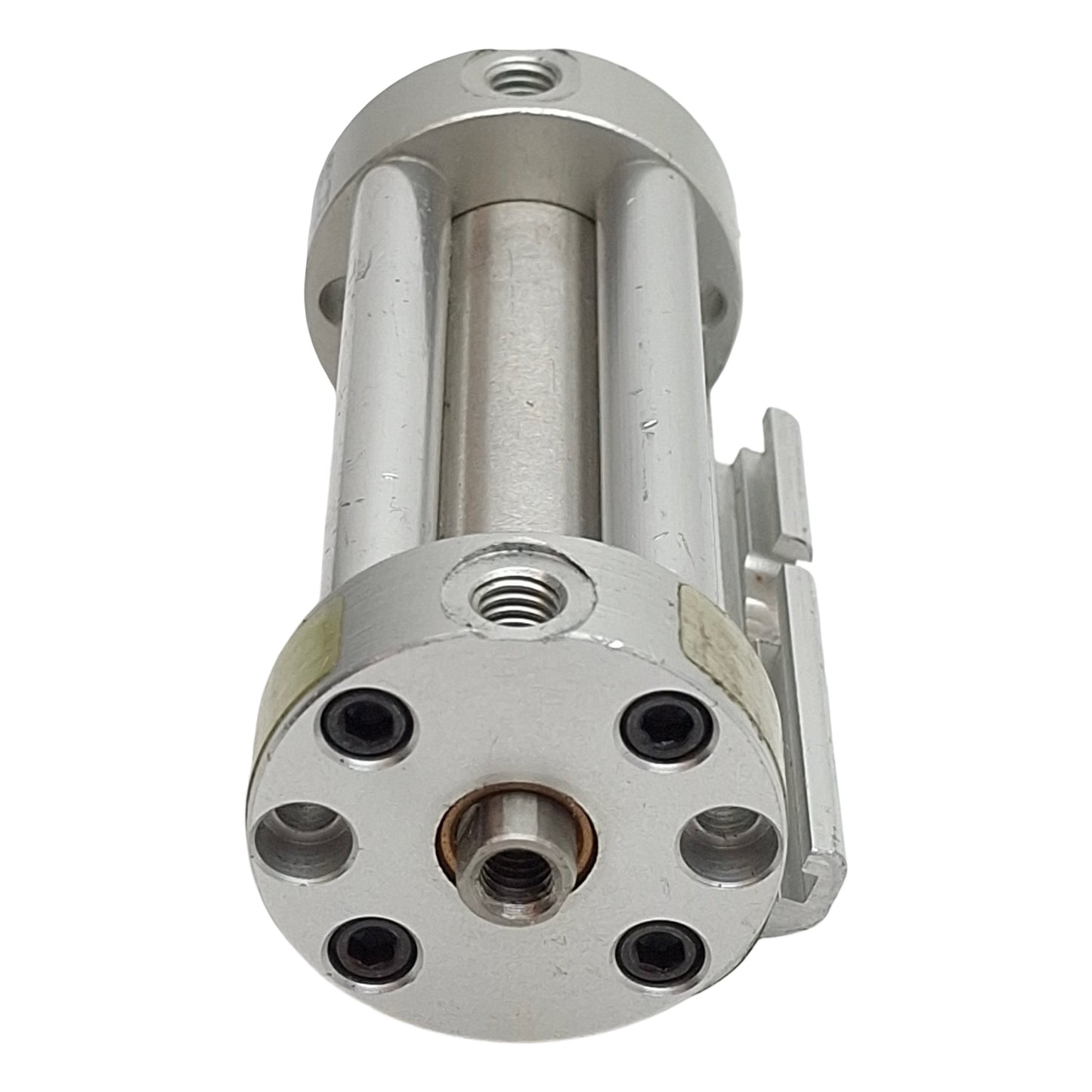 Used Bimba FO-021-M Flat-I Pneumatic Cylinder, ø9/16in Bore, 1in Stroke, #10-32UNF
