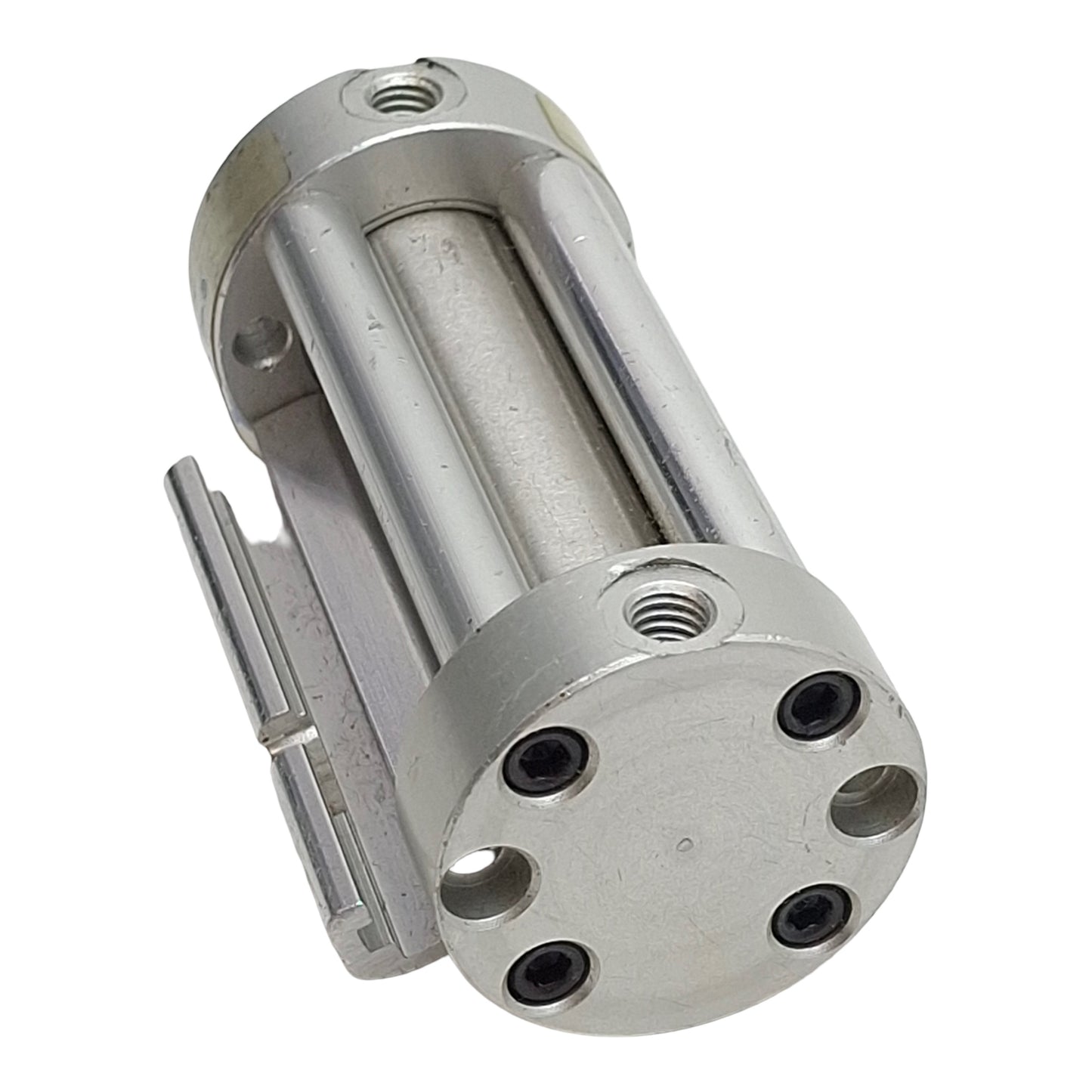 Used Bimba FO-021-M Flat-I Pneumatic Cylinder, ø9/16in Bore, 1in Stroke, #10-32UNF