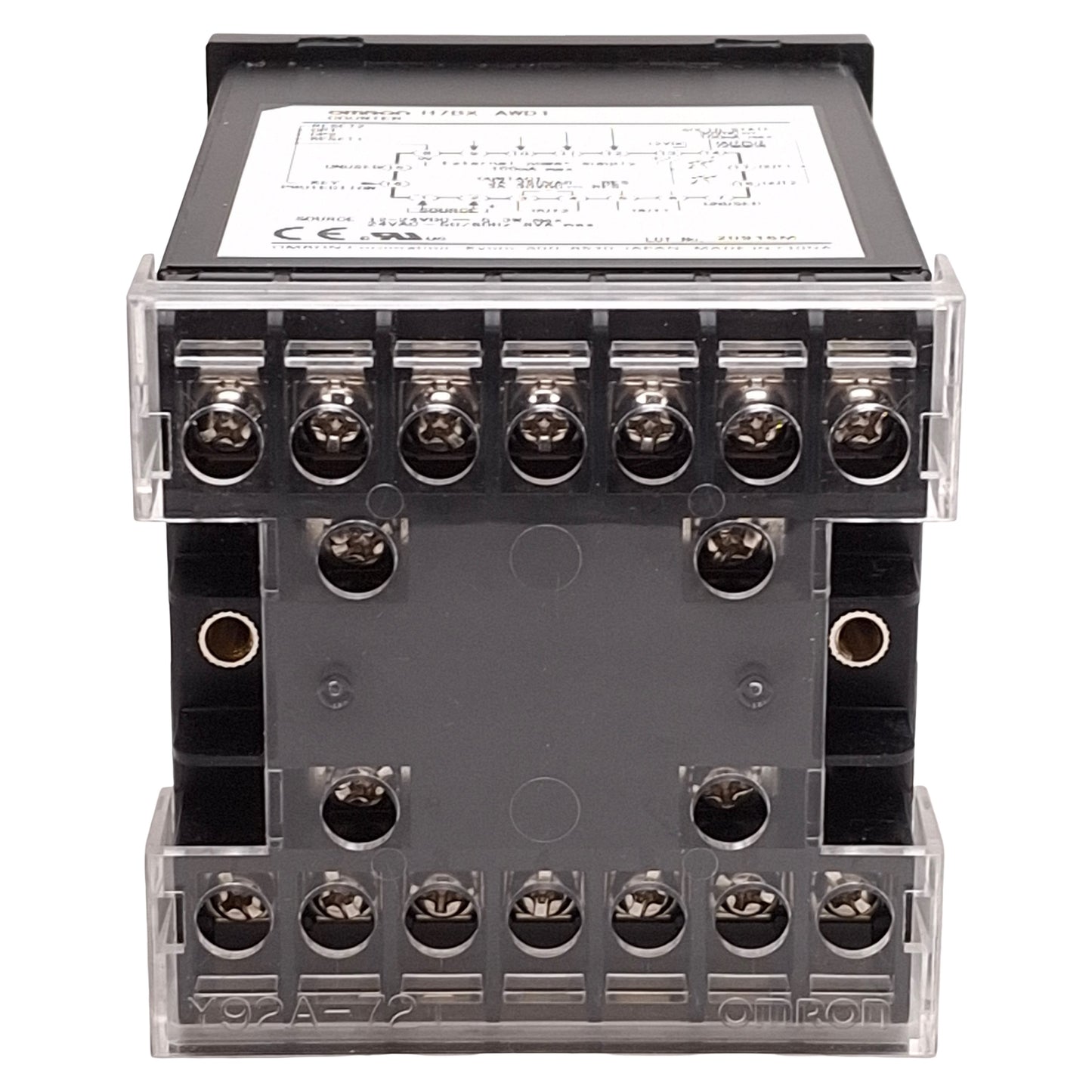 New Omron H7BX-AWD1 Multifunction Counter Module, 0.01-99.99s, 12-24VDC/24VAC