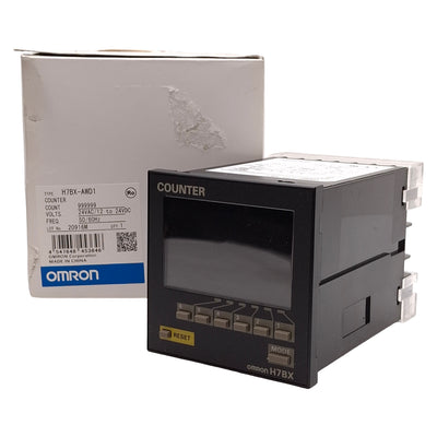 New Omron H7BX-AWD1 Multifunction Counter Module, 0.01-99.99s, 12-24VDC/24VAC