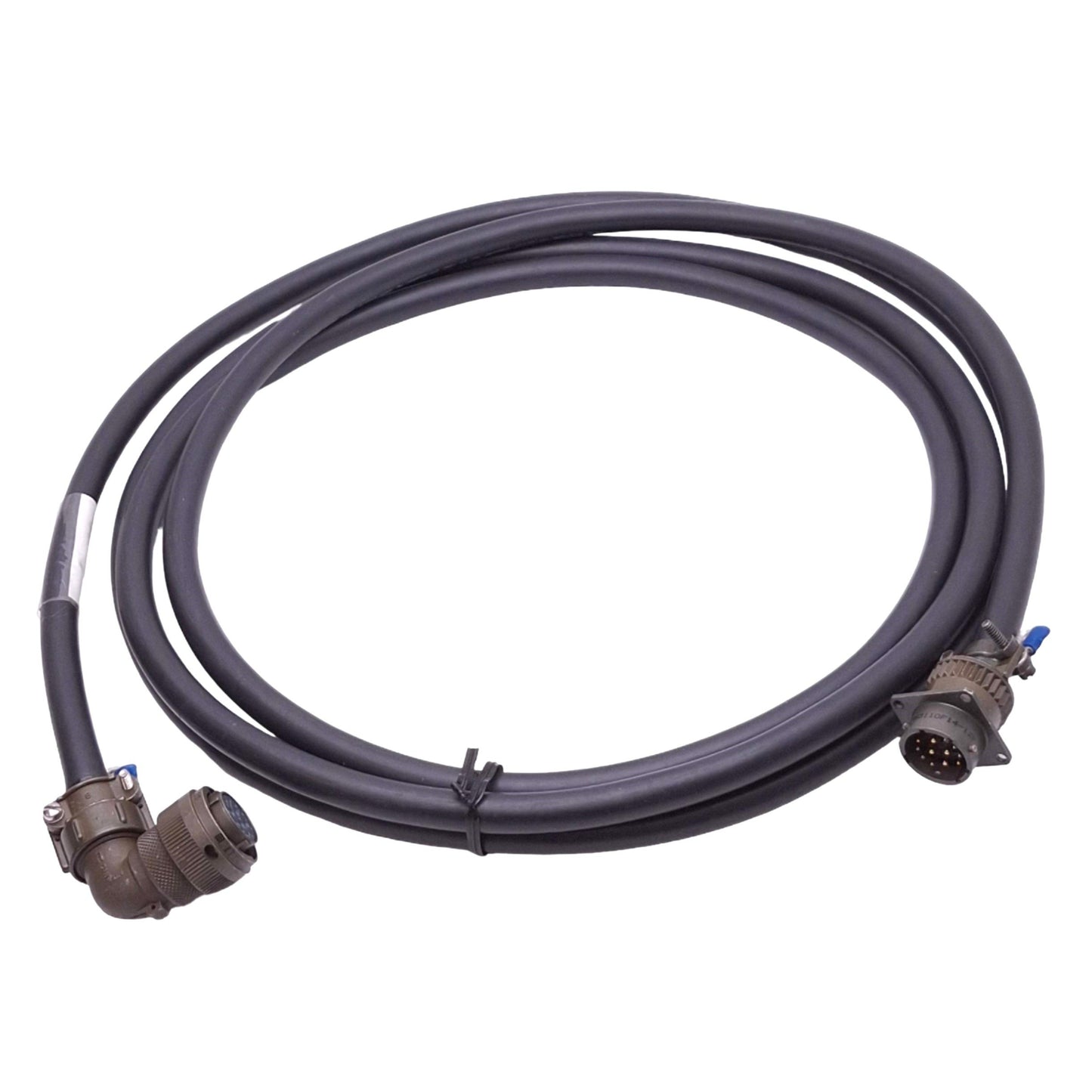 Used Parker 71-019136-BC6223 Compumotor Servo Power Cable, 12-Pole, 15ft Length
