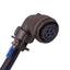 Used Parker 71-019136-BC6223 Compumotor Servo Power Cable, 12-Pole, 15ft Length