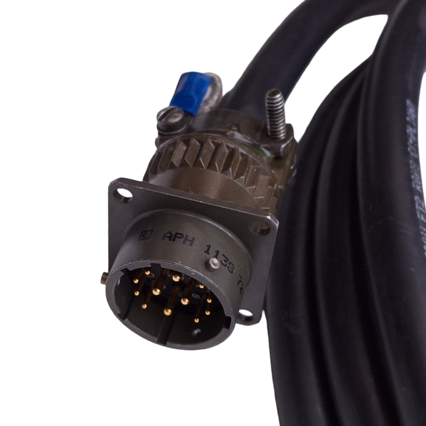 Used Parker 71-019136-BC6223 Compumotor Servo Power Cable, 12-Pole, 15ft Length