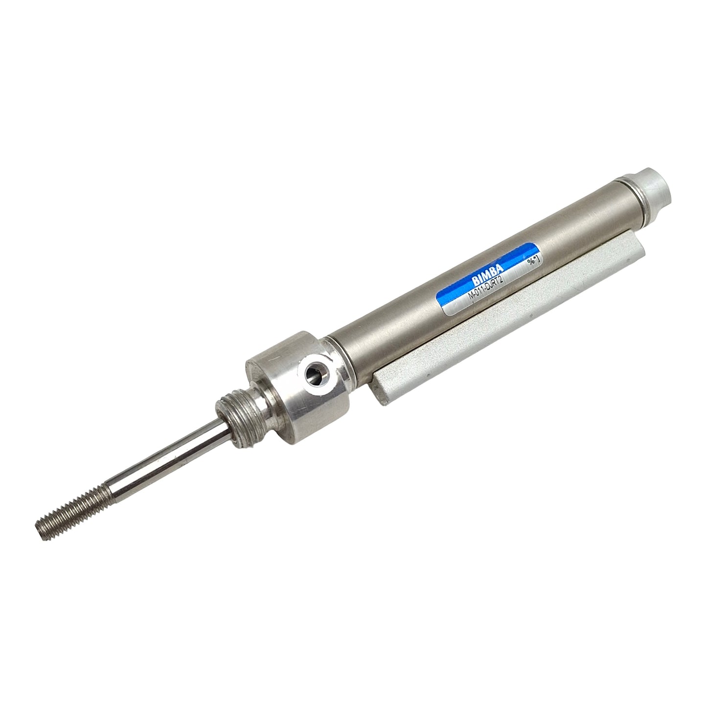 Used Bimba M-011-DJRT2 Spring Extended Cylinder, ø7/16in Bore, 1in Stroke, UNF0.190