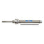 Used Bimba M-011-DJRT2 Spring Extended Cylinder, ø7/16in Bore, 1in Stroke, UNF0.190