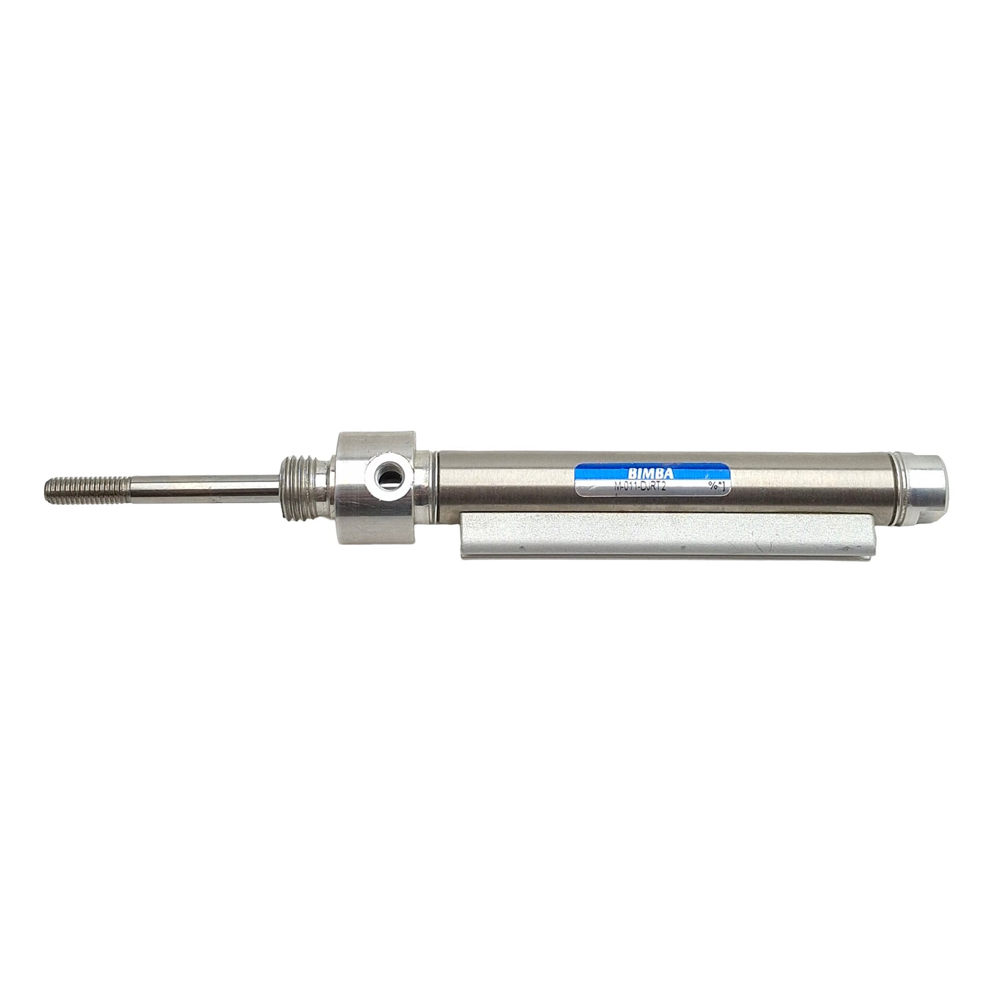 Used Bimba M-011-DJRT2 Spring Extended Cylinder, ø7/16in Bore, 1in Stroke, UNF0.190
