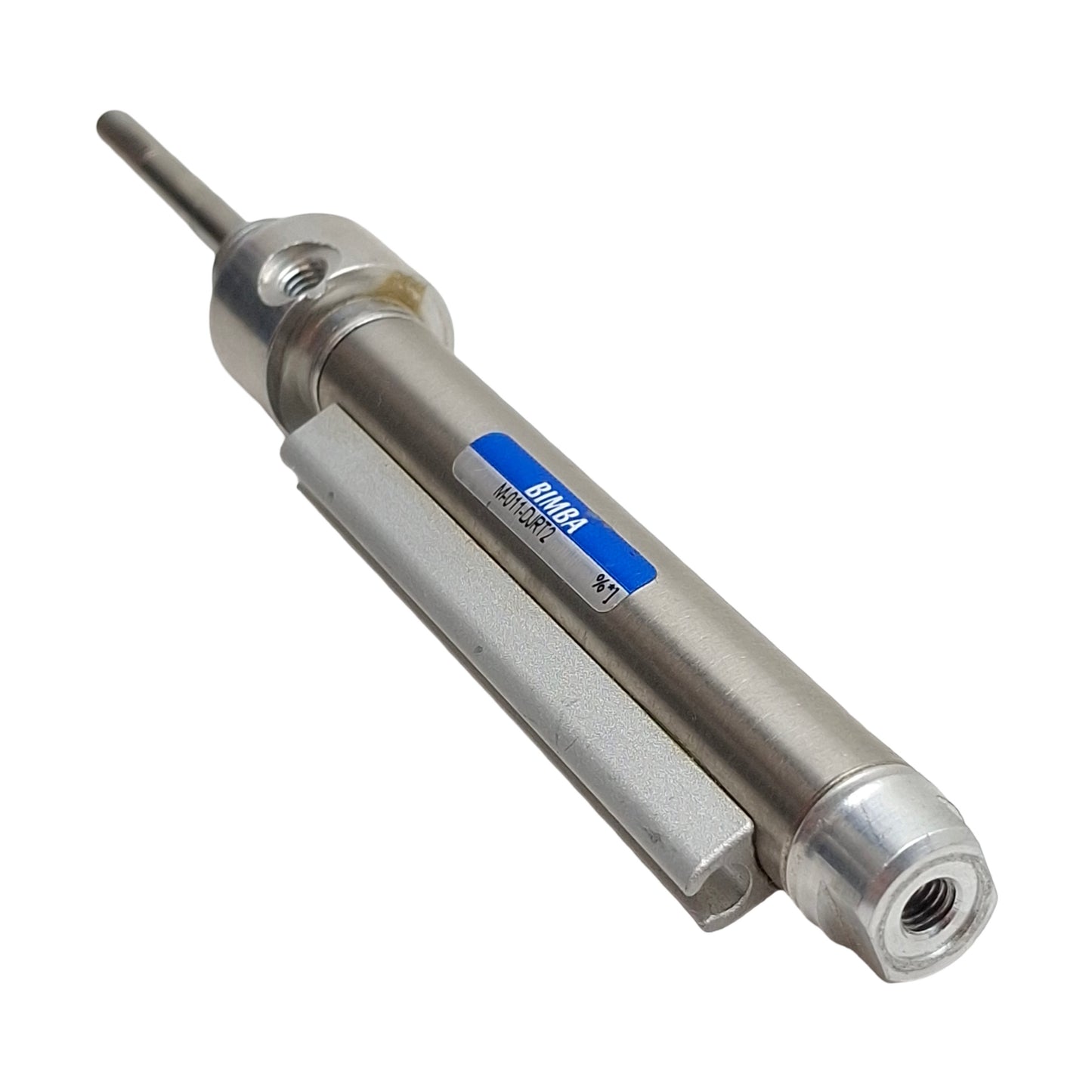 Used Bimba M-011-DJRT2 Spring Extended Cylinder, ø7/16in Bore, 1in Stroke, UNF0.190