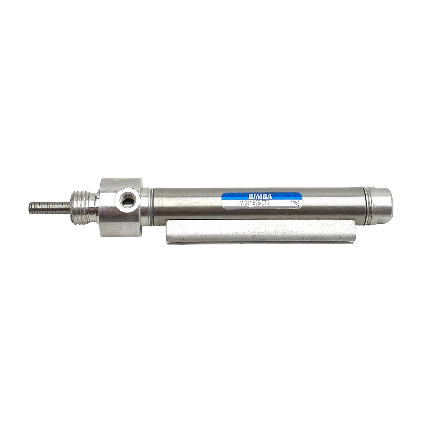 Used Bimba M-011.625-DT2 Pneumatic Cylinder, ø7/16in Bore, 1.625in Stroke, UNF0.190