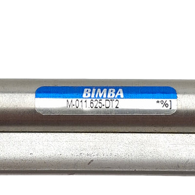 Used Bimba M-011.625-DT2 Pneumatic Cylinder, ø7/16in Bore, 1.625in Stroke, UNF0.190