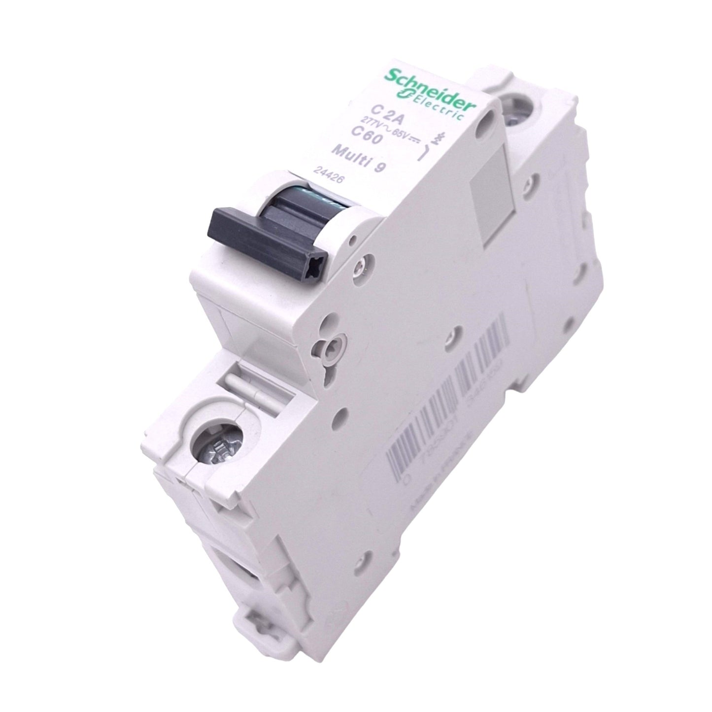 Used Schneider Electric 24426 Multi9 Circuit Breaker, 1-Pole 2A, 277VAC 65VDC