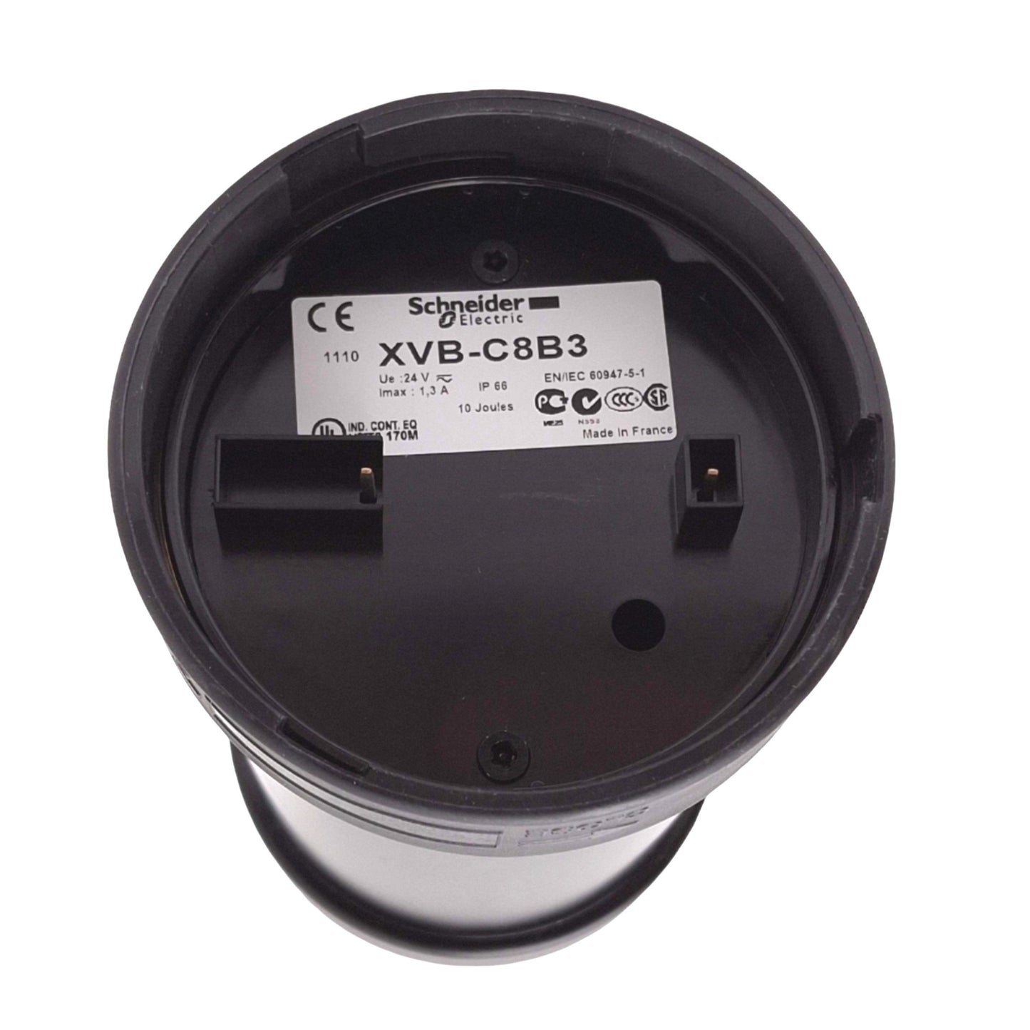 New Schneider Electric XVB-C8B3 Green Strobe Indicator Light, 70mm, 1Hz Flash, 24V
