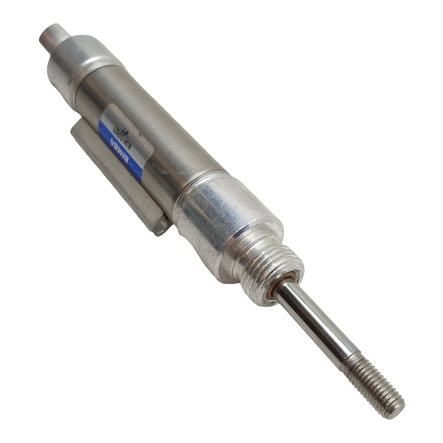 Used Bimba M-041-DXPBT1 Pneumatic Cylinder ø3/4in Bore, 1in Stroke, 1/8in NPT, 250psi