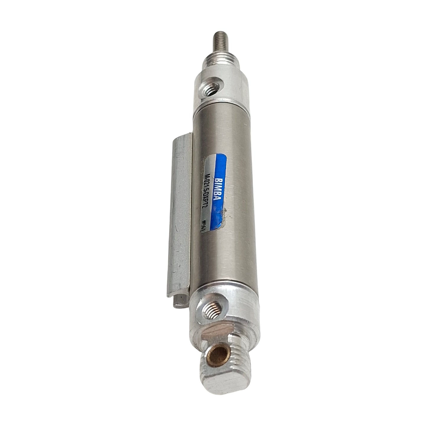 Used Bimba M-021.5-DXPT2 Pneumatic Cylinder, ø9/16in Bore, 1-1/2in Stroke, UNF0.190