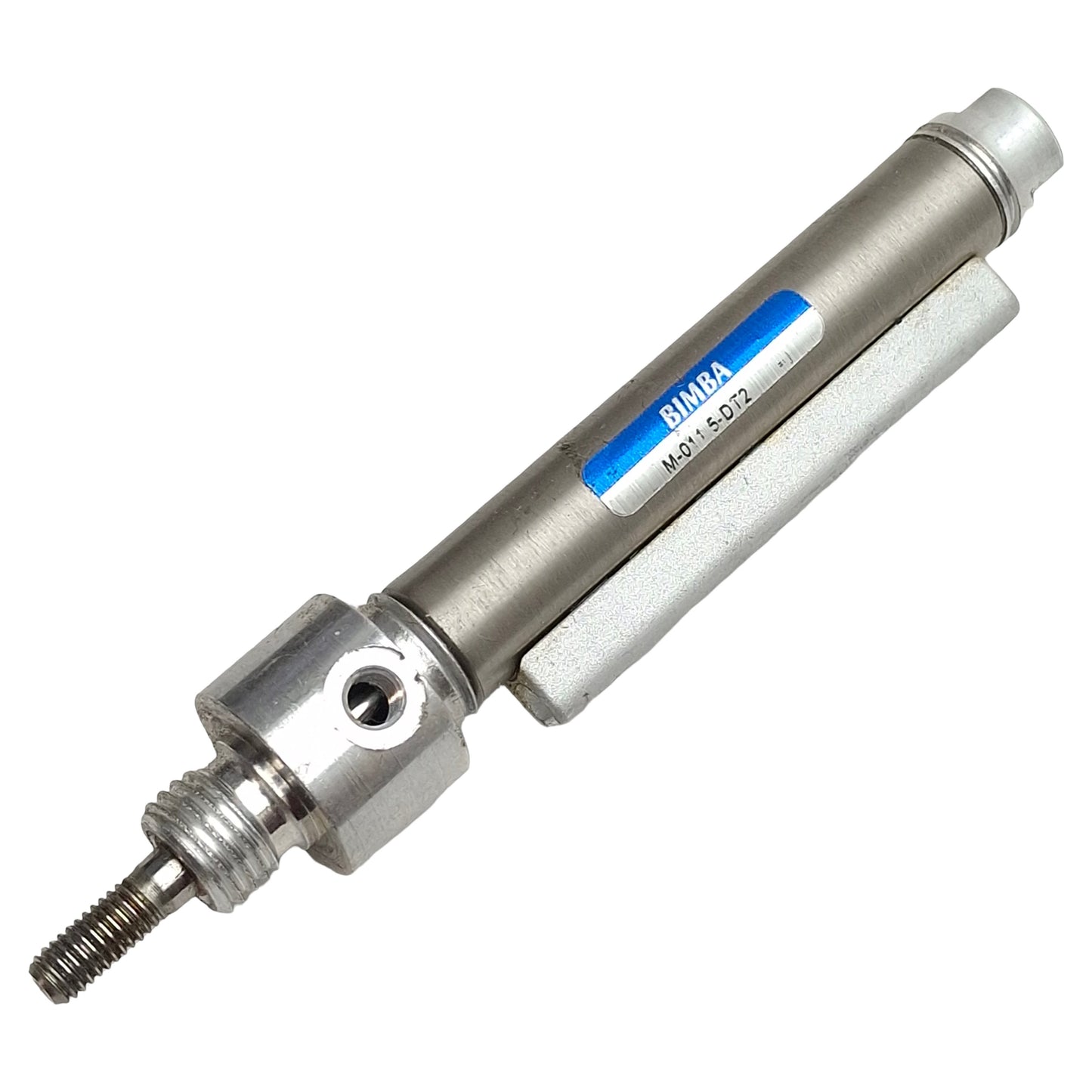 Used Bimba M-011.5-DT2 Pneumatic Cylinder, ø7/16in Bore, 1-1/2in Stroke, UNF0.190