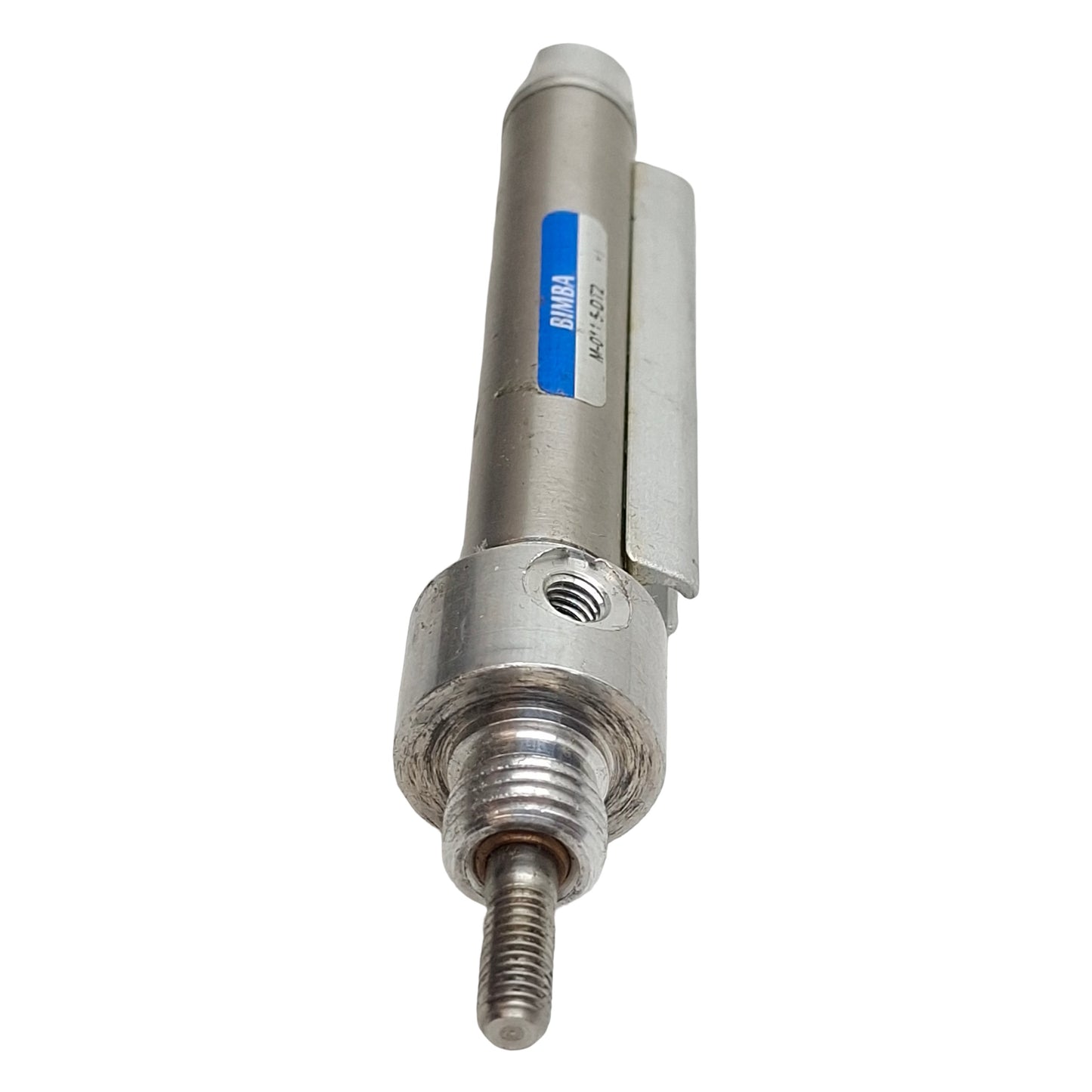 Used Bimba M-011.5-DT2 Pneumatic Cylinder, ø7/16in Bore, 1-1/2in Stroke, UNF0.190