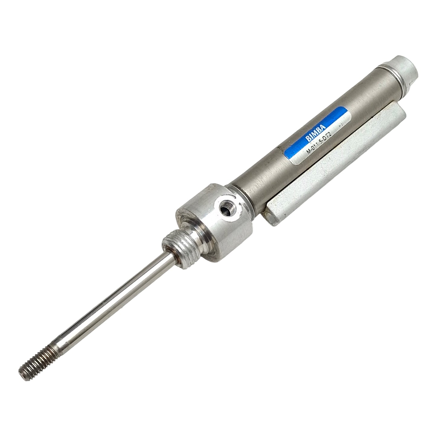 Used Bimba M-011.5-DT2 Pneumatic Cylinder, ø7/16in Bore, 1-1/2in Stroke, UNF0.190