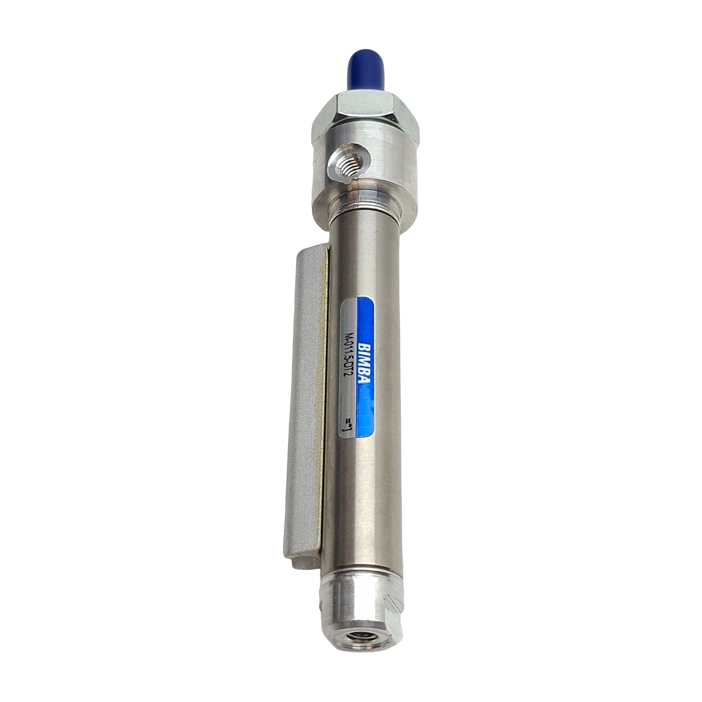 New Bimba M-011.5-DT2 Pneumatic Cylinder, ø7/16in Bore, 1-1/2in Stroke, UNF0.190
