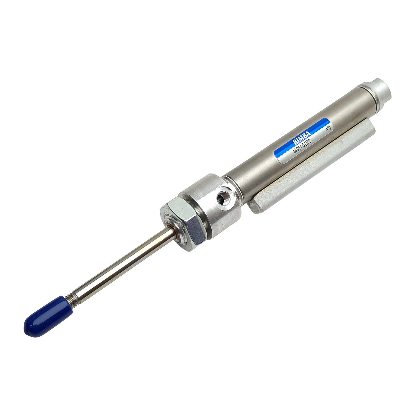 New Bimba M-011.5-DT2 Pneumatic Cylinder, ø7/16in Bore, 1-1/2in Stroke, UNF0.190