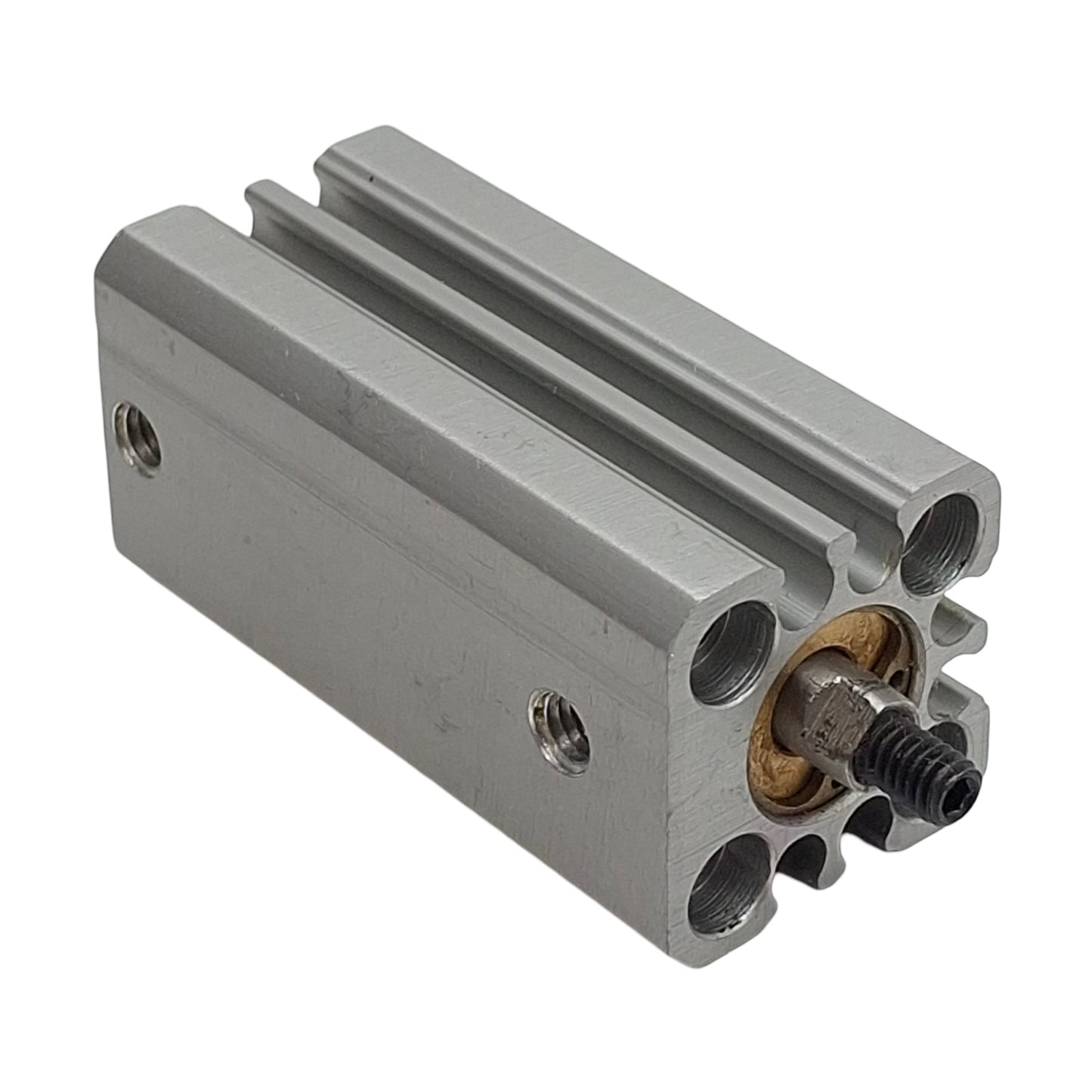 Used Bimba EF-1225-3EM Compact Cylinder, ø12mm Bore, 25mm Stroke, #10-32, 140psi