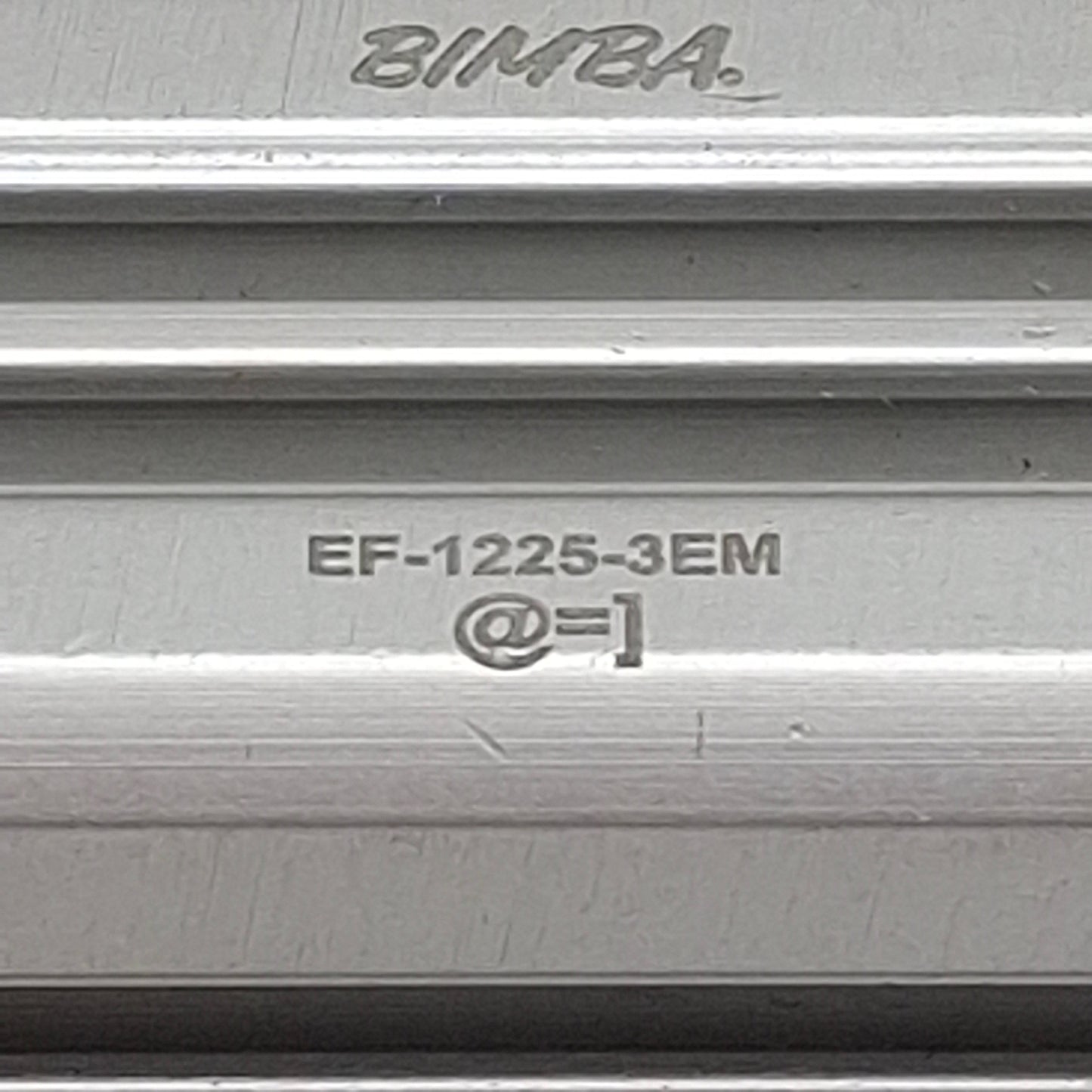 Used Bimba EF-1225-3EM Compact Cylinder, ø12mm Bore, 25mm Stroke, #10-32, 140psi