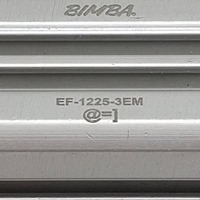 Used Bimba EF-1225-3EM Compact Cylinder, ø12mm Bore, 25mm Stroke, #10-32, 140psi