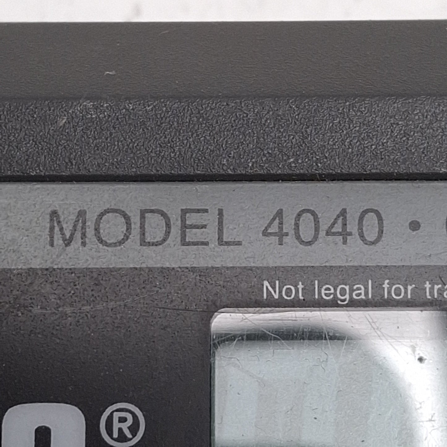 Used Pelouze 4040 Digital Shipping Scale, 400lb x 0.5lb / 180kg x 0.2kg Capacity