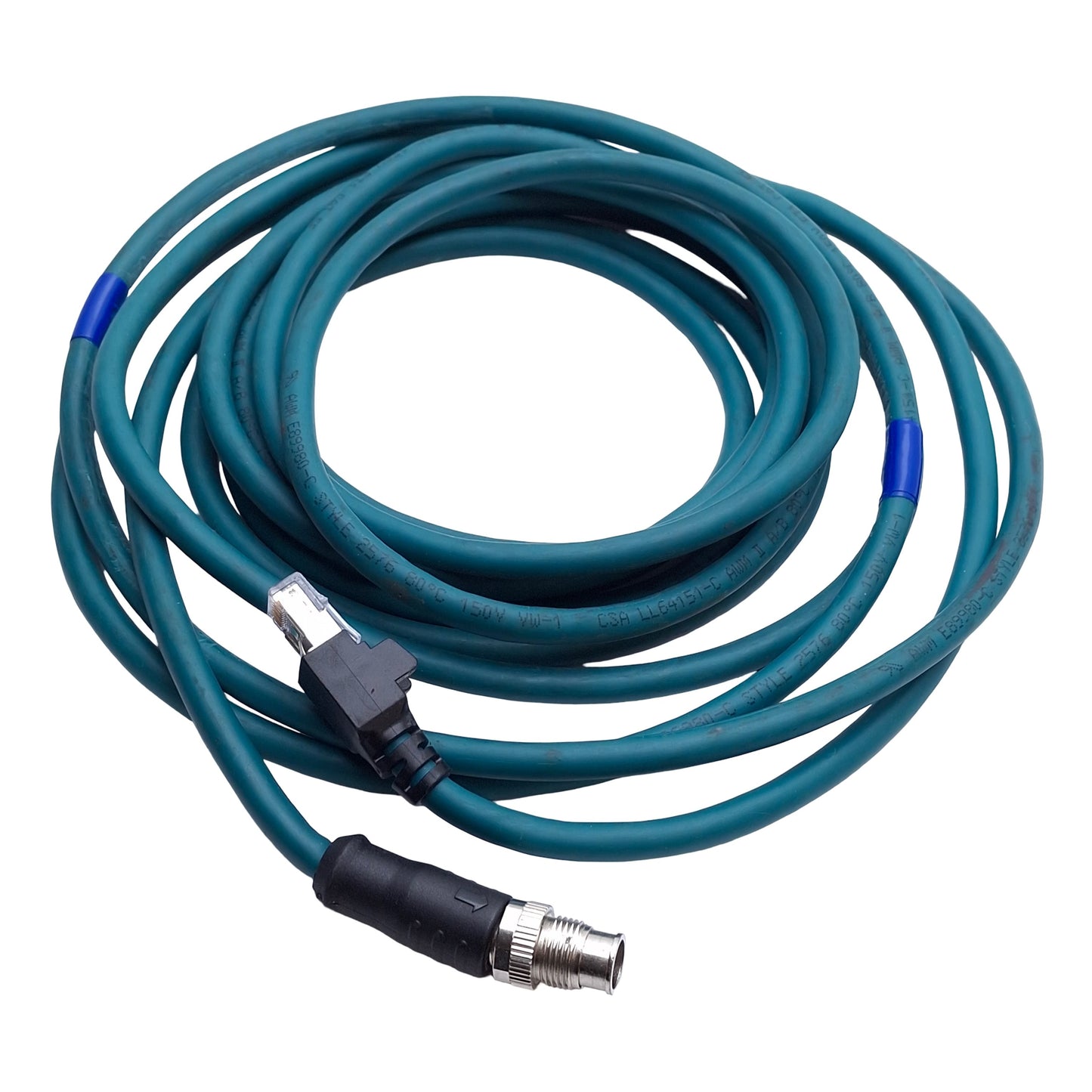 Used Cognex CCB-84901-2001-05 Vision System Ethernet Cable 8200 & 8400 Series *Knick*