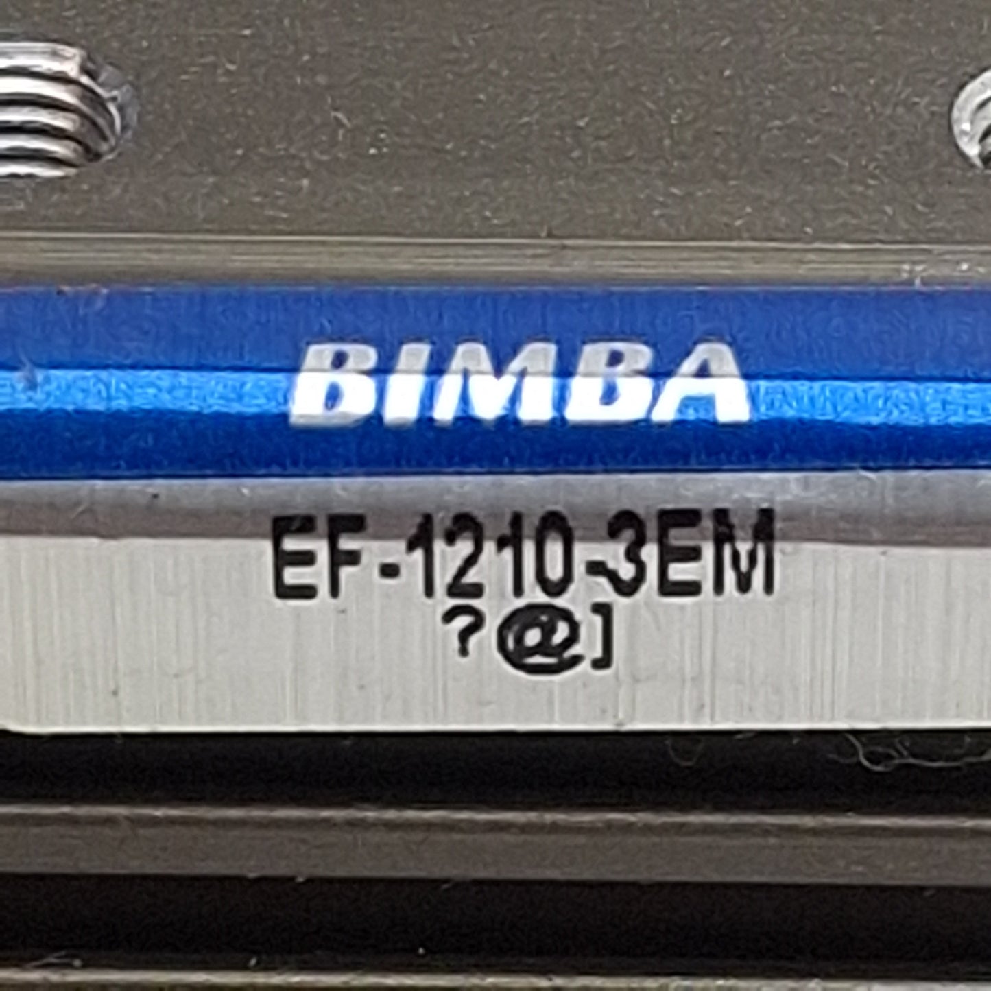 Used Bimba EF-1210-3EM Compact Cylinder, ø12mm Bore, 10mm Stroke, #10-32, 140psi