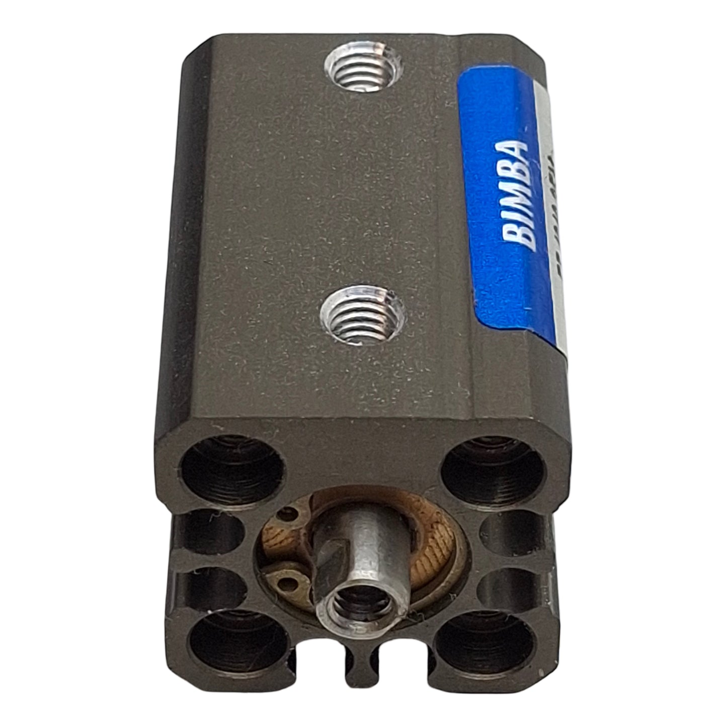 Used Bimba EF-1210-3EM Compact Cylinder, ø12mm Bore, 10mm Stroke, #10-32, 140psi