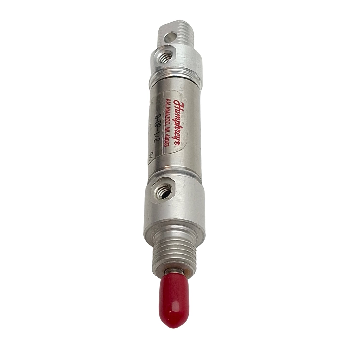 Used Humphrey 8-DP-1/2 Pneumatic Cylinder ø1/2in Bore, 1/2in Stroke, #10-32UNF 200psi