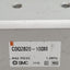Used SMC CDQ2B20-10DM Compact Cylinder, ø20mm Bore, 10mm Stroke, M5, 1.0MPa