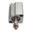 Used SMC CDQ2B20-10DM Compact Cylinder, ø20mm Bore, 10mm Stroke, M5, 1.0MPa