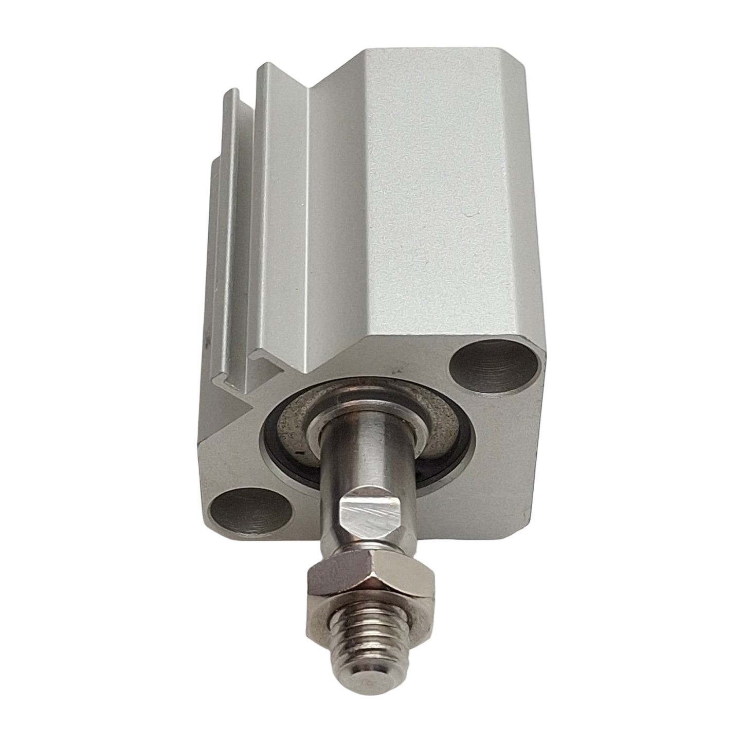 Used SMC CDQ2B20-10DM Compact Cylinder, ø20mm Bore, 10mm Stroke, M5, 1.0MPa