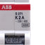 Used Lot of 3 ABB S271-K2A Circuit Breaker 1-Pole, 2A, 230/400VAC, DIN Rail