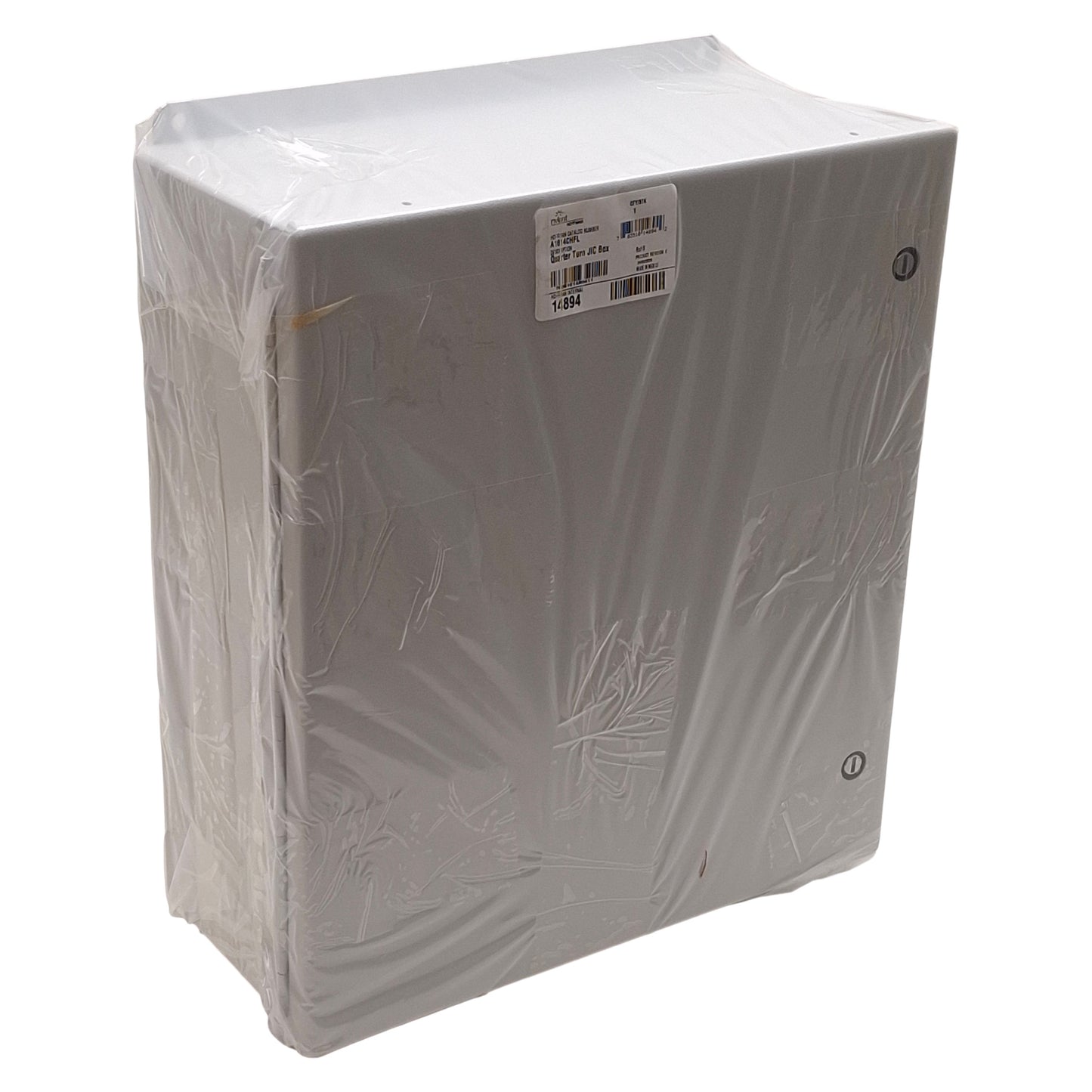 New nVent Hoffmann A1614CHFL Steel Electrical Enclosure, Gray, 16in x 14in x 6in