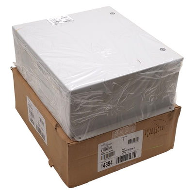 New nVent Hoffmann A1614CHFL Steel Electrical Enclosure, Gray, 16in x 14in x 6in