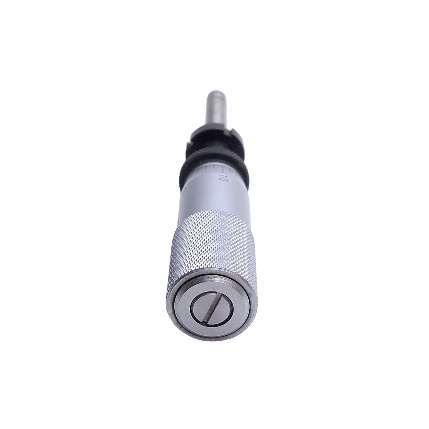 Used Parker Daedal 9524E Micrometer Head For Linear Actuators, 1in Travel, Flat Tip