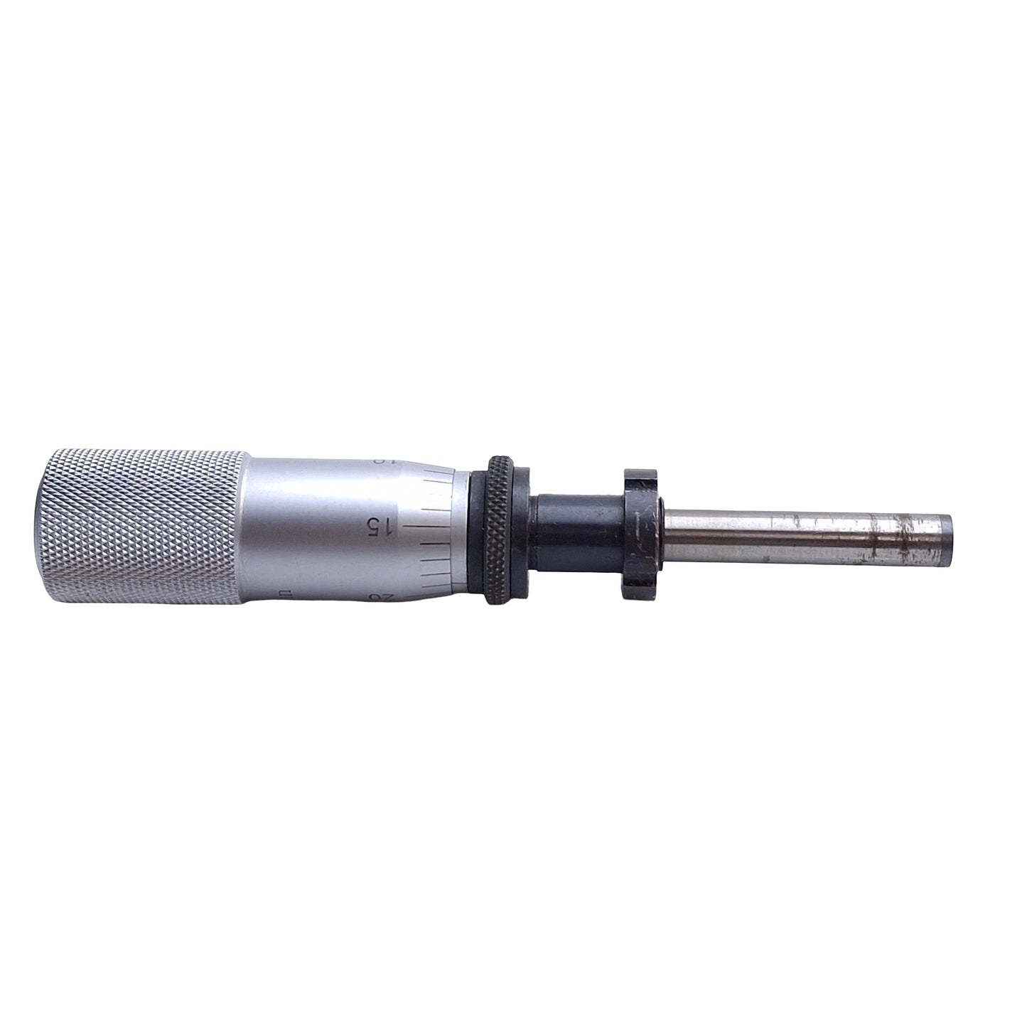 Used Parker Daedal 9524E Micrometer Head For Linear Actuators, 1in Travel, Flat Tip