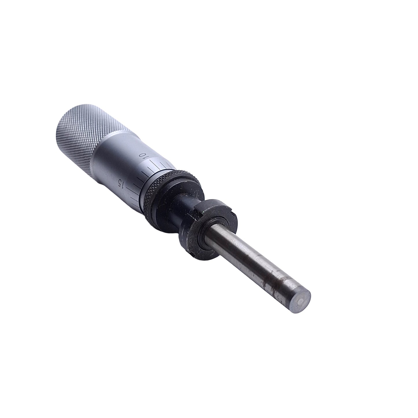 Used Parker Daedal 9524E Micrometer Head For Linear Actuators, 1in Travel, Flat Tip