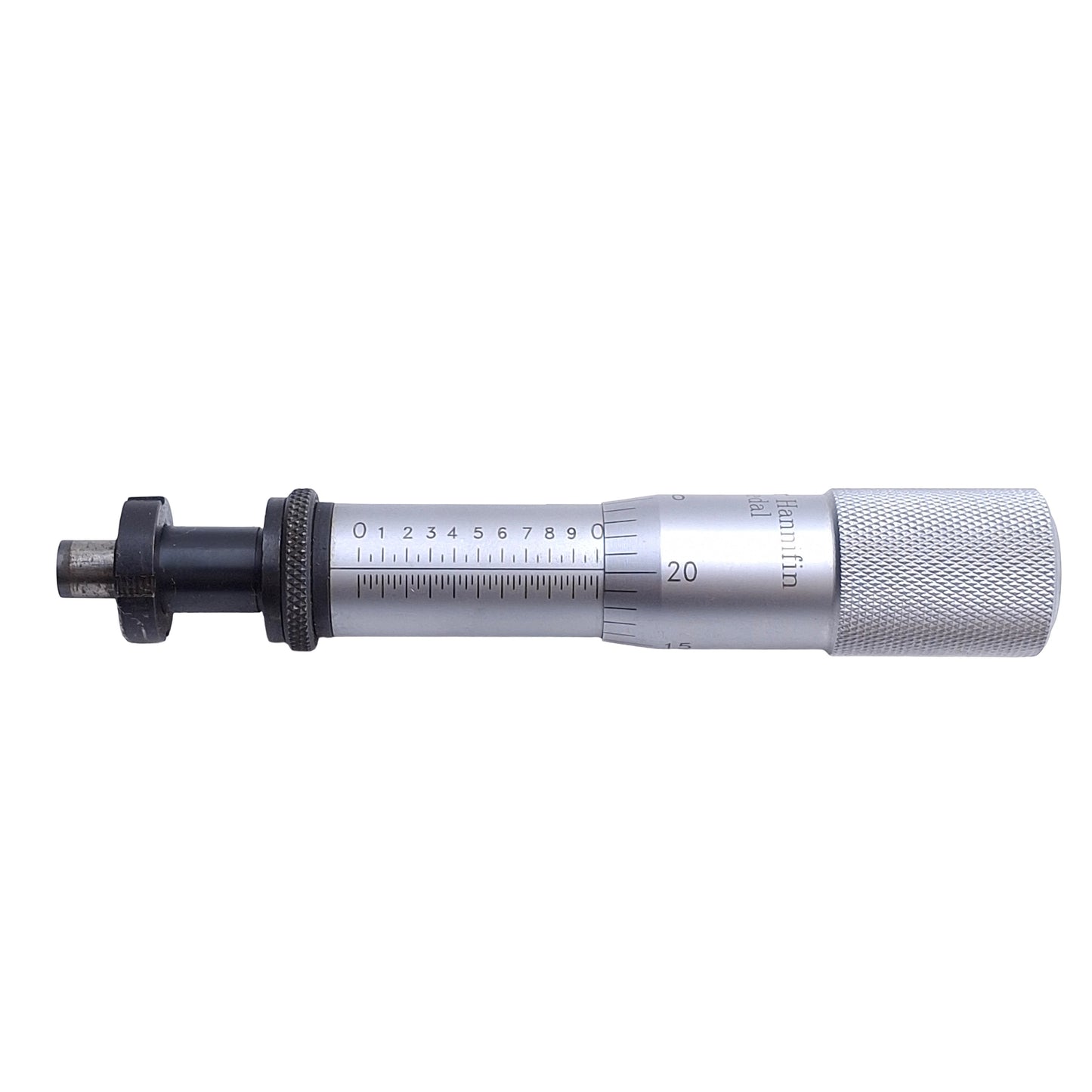 Used Parker Daedal 9524E Micrometer Head For Linear Actuators, 1in Travel, Flat Tip