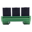 Used Automation Direct FA-REC3 Three Receptacle Convenience Outlet DIN Rail, 125VAC