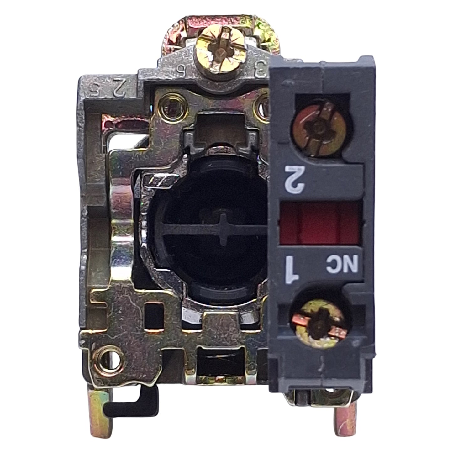 Used Schneider Electric XB4BA42 Momentary Blue Push Button ø22mm, 1NC, 600V 5A