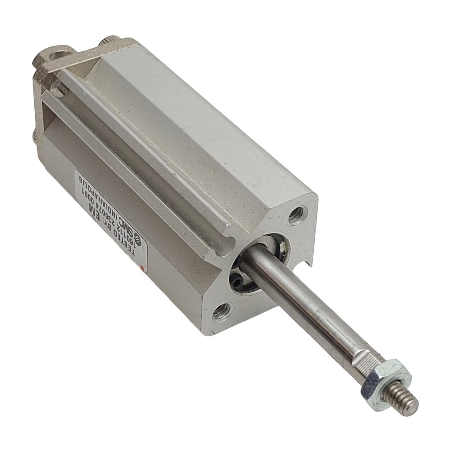Used SMC NCDQ2D12-30MZ Compact Cylinder, ø12mm Bore, 30mm Stroke, M5 x 0.8, 145psi