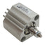 Used SMC NCDQ2B20-10CMZ Compact Cylinder, ø20mm Bore, 10mm Stroke, M5, 145psi