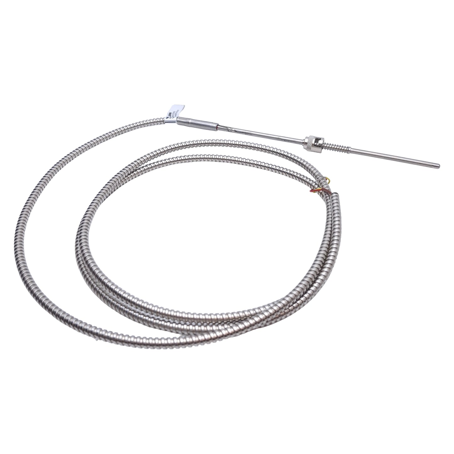 Used Watlow RFHT0UK080A060 RTD Pt100 Ohm, ø0.188 x 8in Sheath, 6ft Lead, 2-Wire