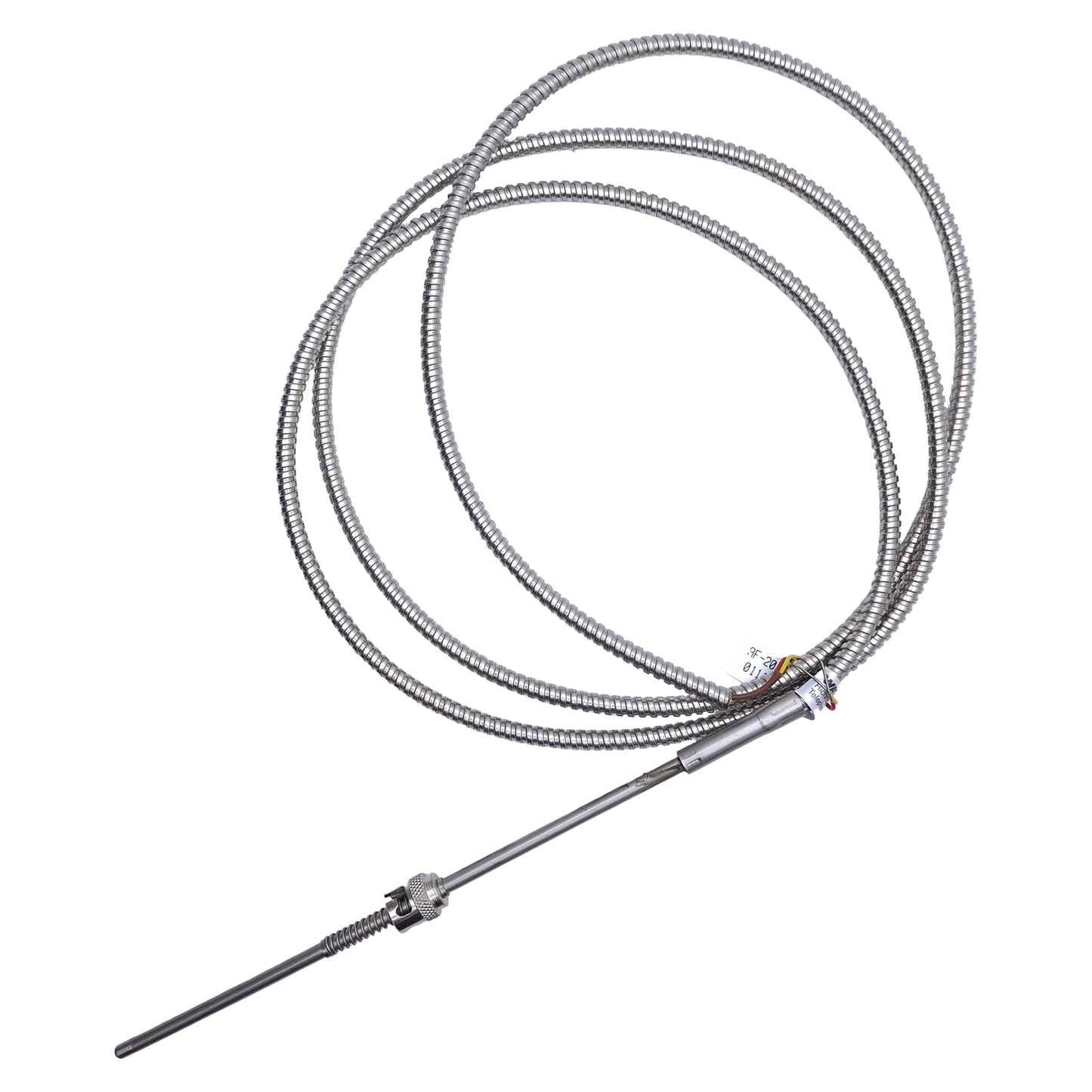 Used Watlow RFHT0UK080A060 RTD Pt100 Ohm, ø0.188 x 8in Sheath, 6ft Lead, 2-Wire
