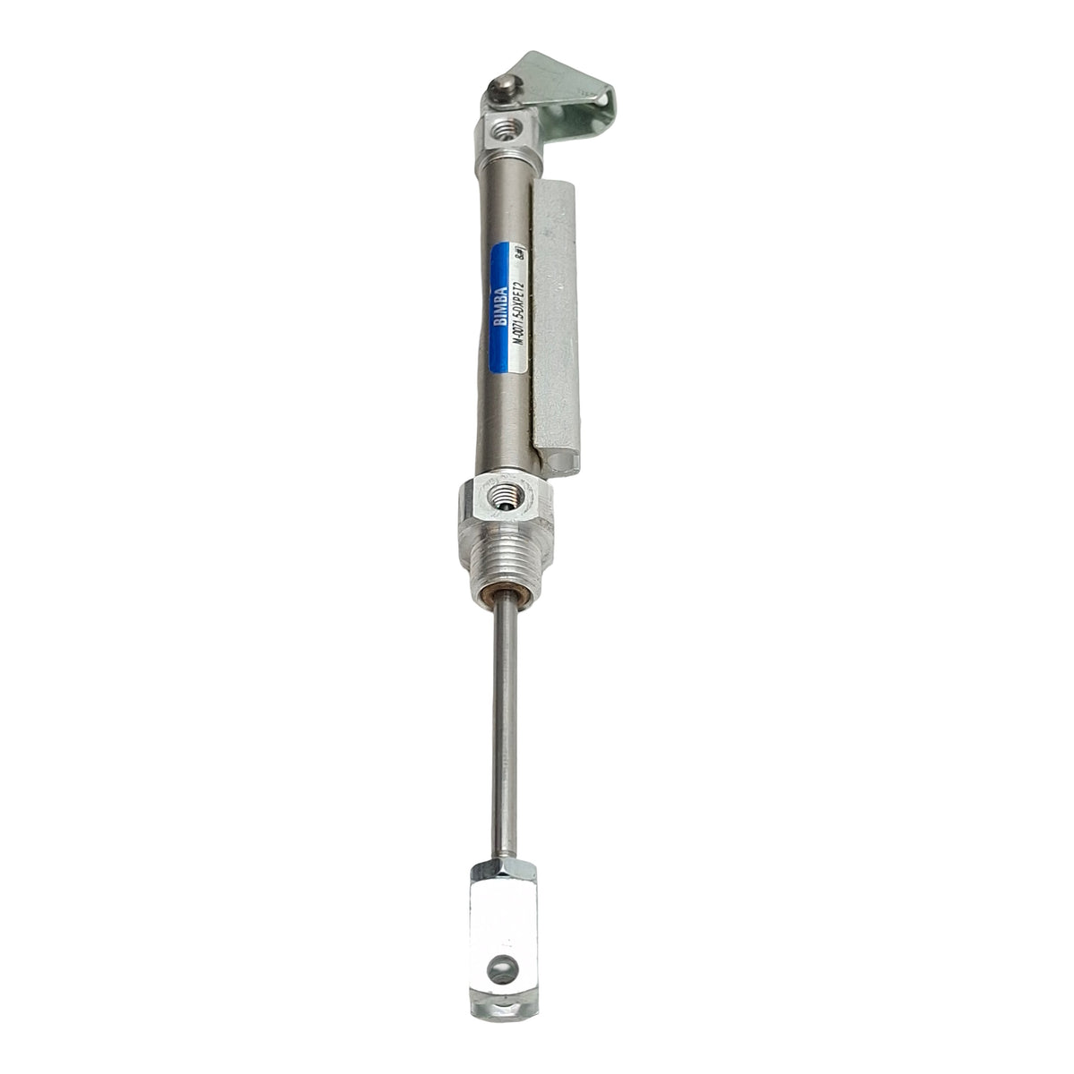 Used Bimba M-0071.5DXPET2 Pneumatic Cylinder, ø5/16in Bore, 1-1/2in Stroke, UNF0.190