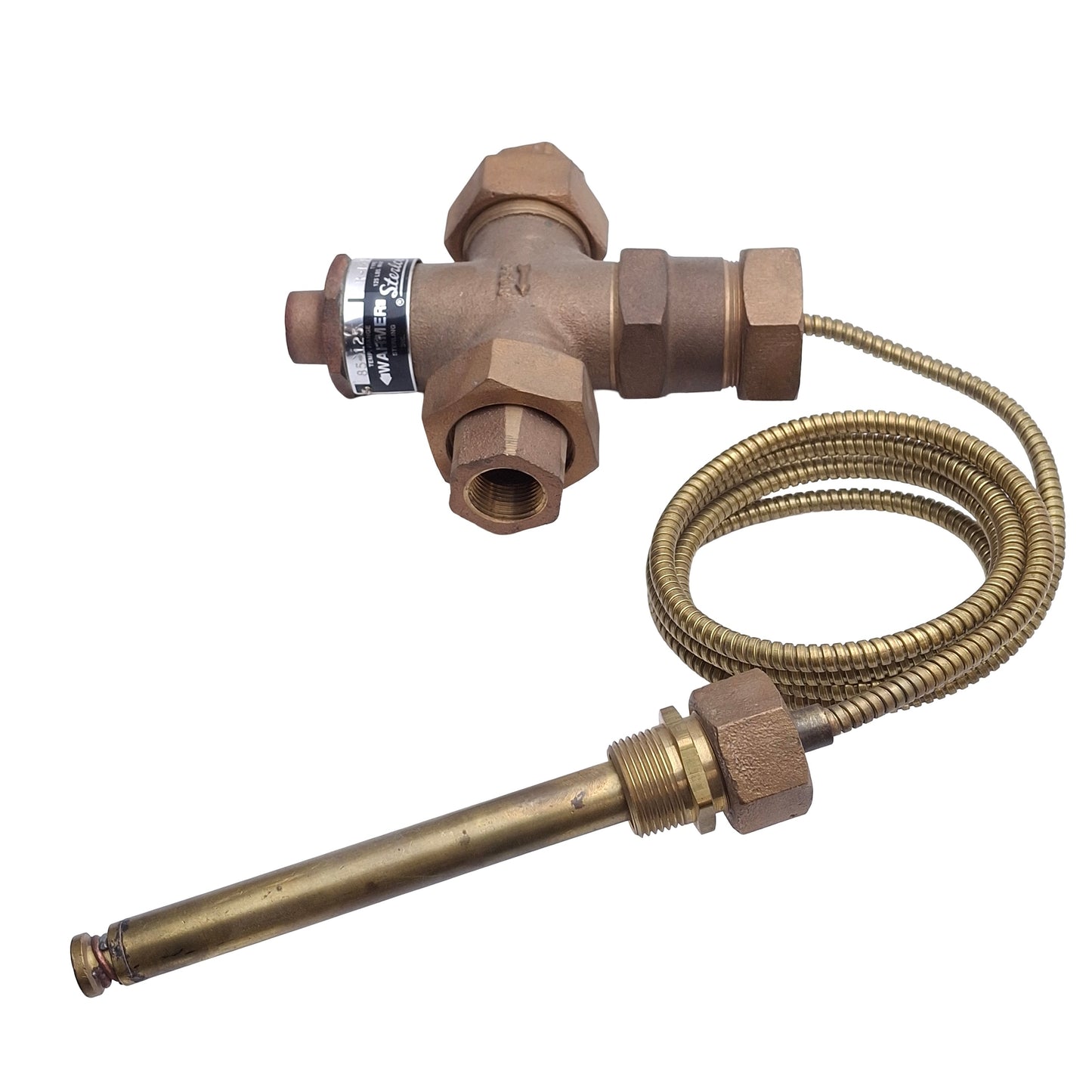 Used Sterlco R-151-F Temperature Control Valve FOR COOLING, 85°F to 125°F, 3/4in NPT