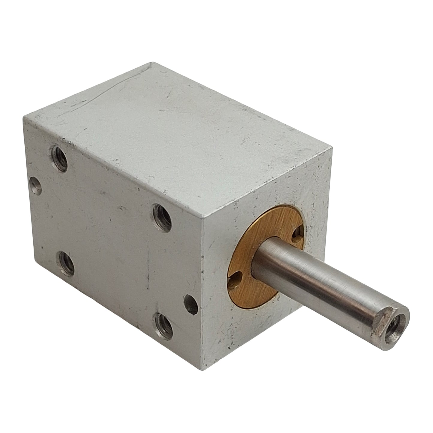 Used Compact B34X1 Pneumatic Compact Cylinder, ø3/4in Bore, 1in Stroke, #10-32UNF
